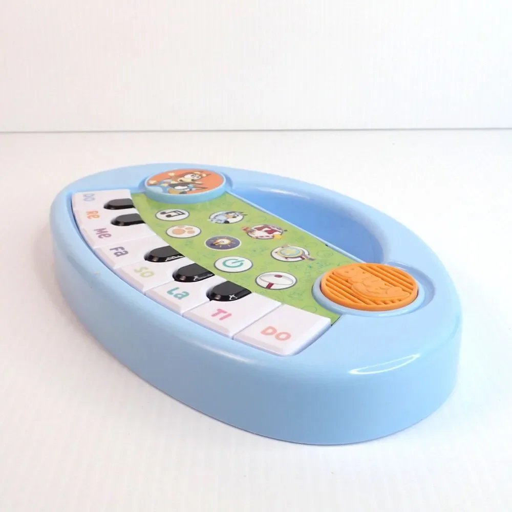 Bluey Musical Toys Lot of 2 Vtech Drum Set & Kidz Toyz Bluey Keyboard